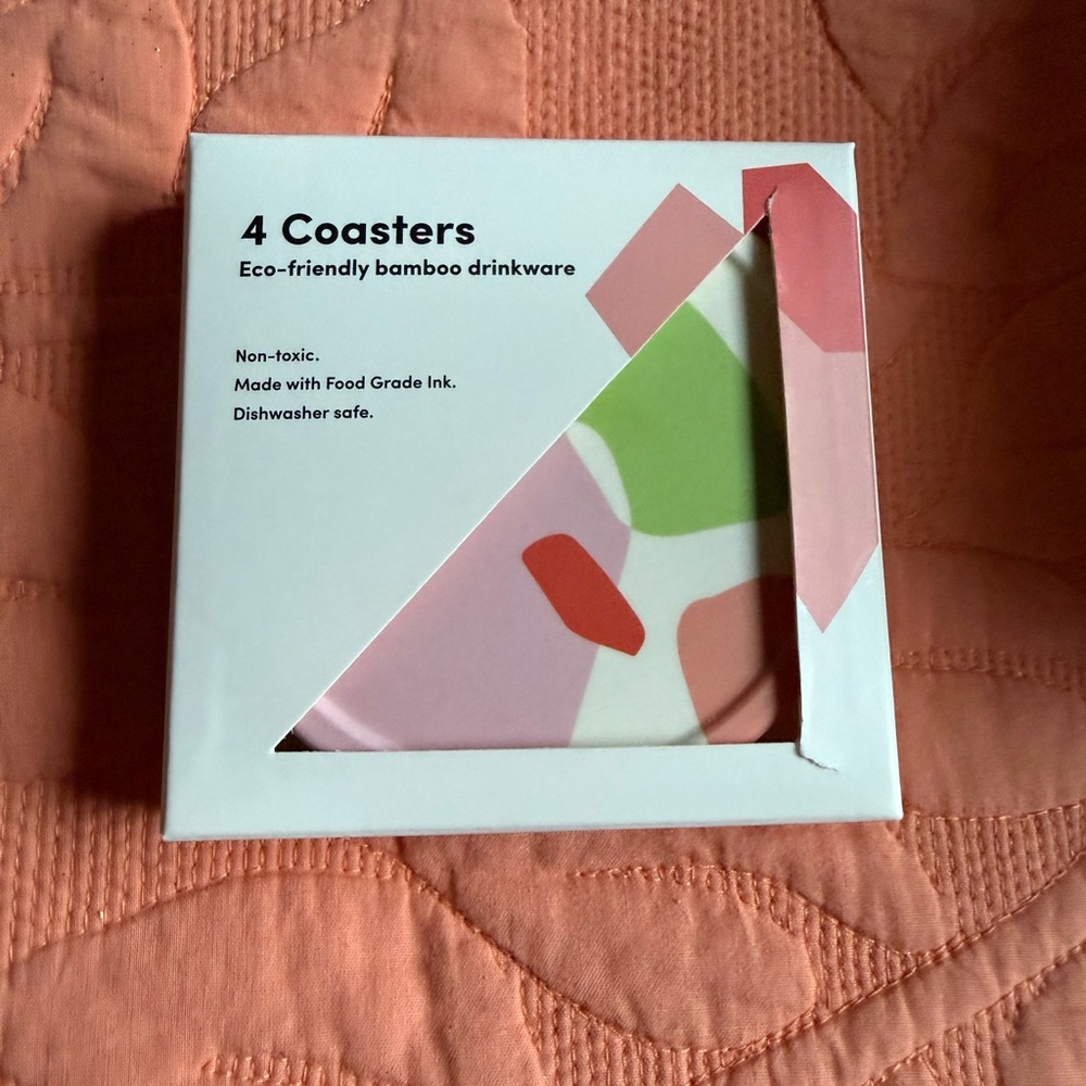 Anthropologie - Eco-Friendly Bamboo Coasters POKETO SOLD OUT